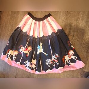 UNIQUE VINTAGE Carousel Skirt